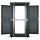 INTELLINET Serverschrank 36HE 600x1000mm schwarz,unmontiert (Speditionsversand)
