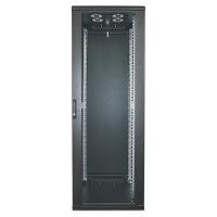 INTELLINET Netzwerkschrank 36HE 800x800mm schwarz,unmontiert (Speditionsversand)