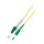EFB Simplex Patchkabel LC/APC-SC/APC OS2 G657A2 10m LSZH 2mm gelb