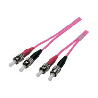 EFB Duplex Patchkabel ST-ST OM4 20m LSZH 3mm erikaviolett