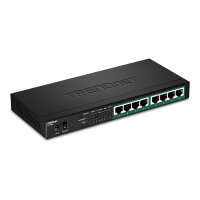 TRENDnet TPE-TG84 8-Port PoE Switch Gigabit PoE+ 120W