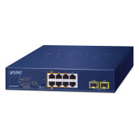PLANET 8-Port PoE+ Desktop Switch GSD-1022UP