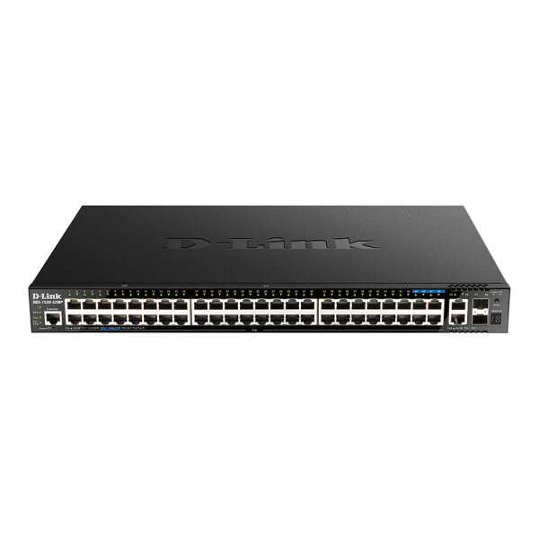 52P D-Link DGS-1520-52MP SFP+ PoE+ M RM