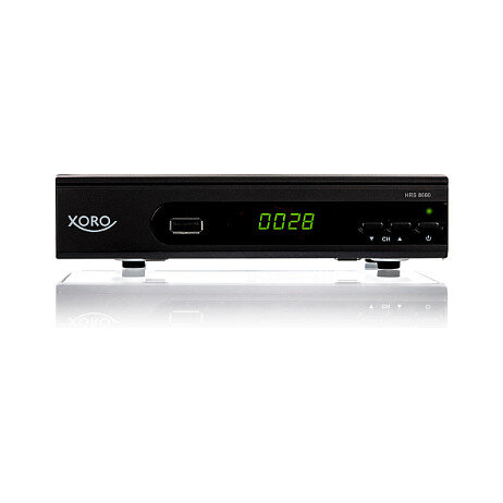 Xoro HRS 8660 HD Receiver DVB-S2 PVR-R USB LED Timeshift