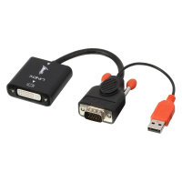 LINDY Konverter VGA auf DVI-D 1920x1200 Strom über USB