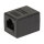 Logilink Patchkabelverbinder 1:1 2x RJ45 Cat.6 UTP, schwarz