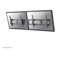 NEOMOUNTS Flat Screen Wall Mount for menu board - 2 screens - landscape 114,3-127cm 45-50Zoll Black