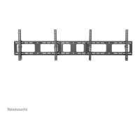 NEOMOUNTS Flat Screen Wall Mount for menu board - 2 screens - landscape 114,3-127cm 45-50Zoll Black