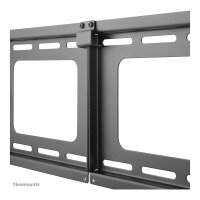 NEOMOUNTS Flat Screen Wall Mount for menu board - 2 screens - landscape 114,3-127cm 45-50Zoll Black