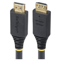 STARTECH.COM 6m Aktives High Speed HDMI-Kabel mit Griffsteckern 4K 60Hz/1440p 144Hz 18Gbps UHD HDMI 2.0 Arc Kabel