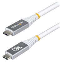 STARTECH.COM 1,5m USB4 Kabel 80Gbps USB-IF-zertifiziertes USB-C Ladekabel 240W 8K 120Hz-4K 240Hz DP2.1monitorkabel Thunderbolt 4