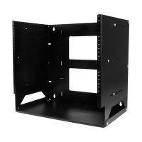 Wandmontage Server Rack mit Fachboden - 4HE - Anpassbar...