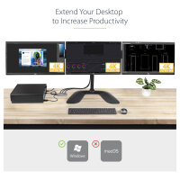 StarTech 3-PORT DISPLAYPORT MST HUB