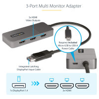 StarTech 3-PORT DISPLAYPORT MST HUB
