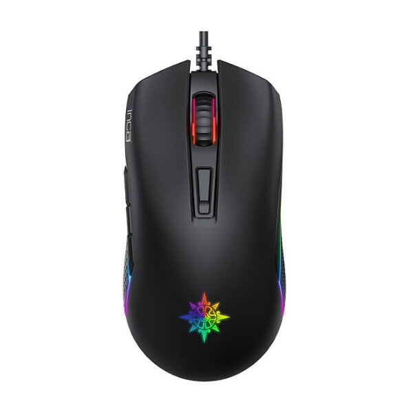 INCA Gaming Maus IMG-GT14 3600 DPI. RGB. 7 Tasten. USB. SW retail