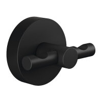 tesa Handtuchhaken MOON schwarz