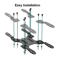 Equip Verlängerungsadapter Monitor-VESA "23-42" 30Kg schwarz