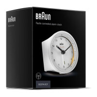 Braun BC 07 W-DCF Funkwecker wei