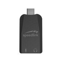 Speedlink USB-C Soundkarte VIGO, schwarz retail