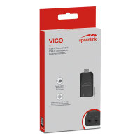 Speedlink USB-C Soundkarte VIGO, schwarz retail