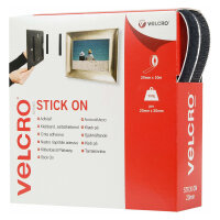 VELCRO Klettband Selbstklebend, Haken & Flausch 20mm...