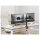 Equip Tischhalterung 17"-35"/2TFT 360° H.Leist. 20Kg schwarz