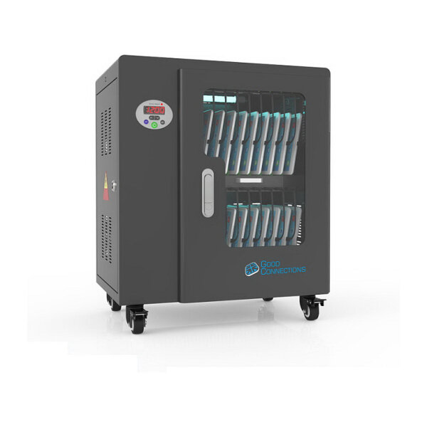 GoodConnections ANTARES T20 Tablet-Ladewagen UVC-Desinfektion Schwarz
