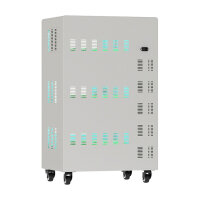 GoodConnections ANTARES PRO T30C Tablet-Ladewagen bis 11" USB-C 30W Port PD3.0 UVC-Desinfektion Grau