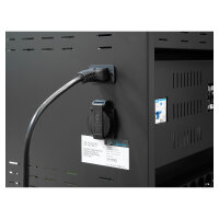 GoodConnections ANTARES N20E Notebook-Ladewagen bis 15,6" UVC-Desinfektion Schwarz