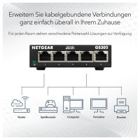 5P Netgear GS305 RM