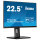 57,2cm/22,5" (1920x1200) iiyama ProLite XUB2395WSU-B5 16:10 IPS 4ms 75Hz VGA HDMI DisplayPort USB VESA Speaker HAS Pivot Black