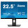 57,2cm/22,5" (1920x1200) iiyama ProLite XUB2395WSU-B5 16:10 IPS 4ms 75Hz VGA HDMI DisplayPort USB VESA Speaker HAS Pivot Black