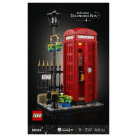 LEGO Ideas Rote Londoner Telefonzelle 21347