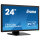 61cm/24" (1920x1080) iiyama ProLite T2452MSC-B1 16:9 FHD IPS Touch 14ms HDMI DP USB-C Speaker Black