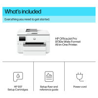 T HP OfficeJet Pro 9730e Tinte-Multifunktionsdrucker 3in1 HP+ A3 LAN WiFi ADF Duplex