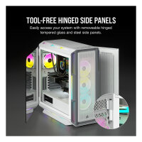 Midi Corsair iCUE 5000T RGB TG White