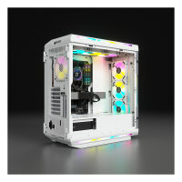 Midi Corsair iCUE 5000T RGB TG White