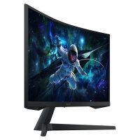 68,6cm/27" (2560x1440) Samsung Odyssey G5 S27CG552EU 16:9 QHD Curved 1ms 165Hz HDR10 HDMI DP Black