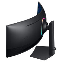 124cm/49" (5120x1440) Samsung Odyssey G9 S49CG950EU 32:9 DQHD HDR1000 Curved 1ms 240Hz HDMI DP Black