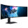 124cm/49" (5120x1440) Samsung Odyssey G9 S49CG950EU 32:9 DQHD HDR1000 Curved 1ms 240Hz HDMI DP Black