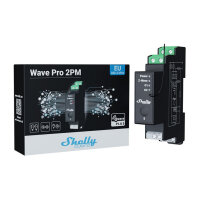 Shelly Relais "Wave Pro 2PM" max 25A Z-Wave...