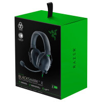 Razer BlackShark V2 X - Gaming Headset - Over-Ear/Virtual 7.1/HyperClear-Mic/Multiplatform/Klinke - schwarz