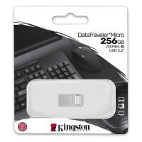 STICK 256GB USB 3.2 Kingston DataTraveler Micro Silver