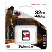 CARD 32GB Kingston Canvas React Plus XC 300MB/s