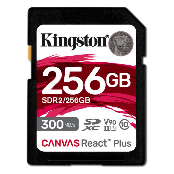 CARD 256GB Kingston Canvas React Plus XC 300MB/s