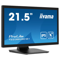 IIYAMA 54.5cm (21.5") T2238MSC-B1 16:9 M-Touch HDMI+DP+USB retail