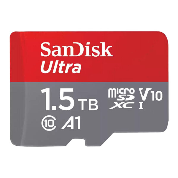 CARD 1.5TB Sandisk Ultra microsdxc 150MB/s +Adapter