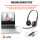 HP Poly Blackwire 3220 Stereo USB-C Headset +USB-C/A Adapter (Bulk) (209749-201/209745-201)