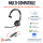 HP Poly Blackwire 3310 Monaural Microsoft Teams Certified USB-C Headset +USB-C/A Adapter (212703-01)