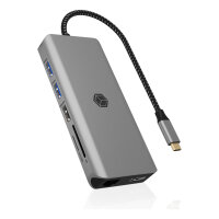 ICY BOX IB-DK4061-CPD USB-C 12-in-1 PD 100W DockingStation
